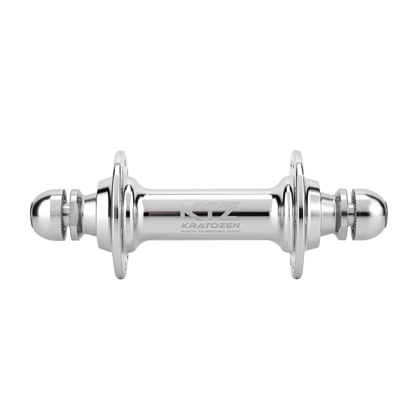 Kratozen Low Flange Silver Track Fixed Gear Hub Set - Kratozen