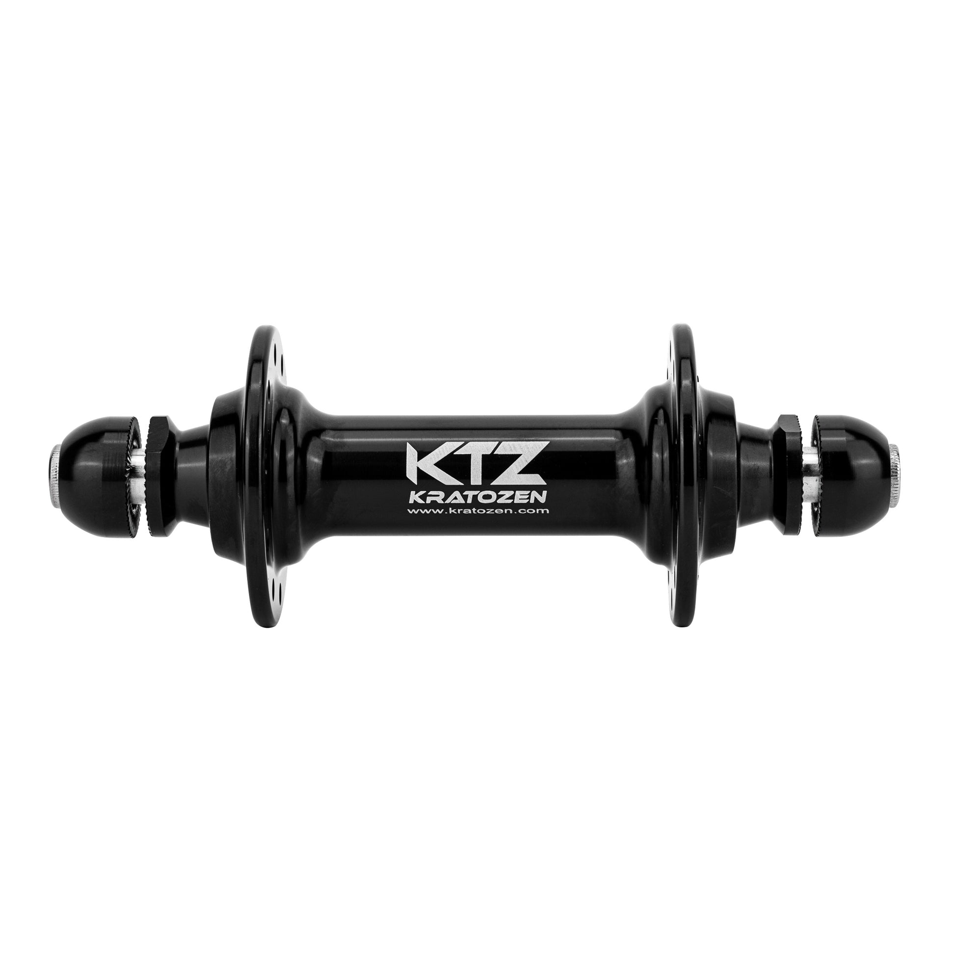 Kratozen Low Flange Black Track Fixed Gear Hub Set - Kratozen