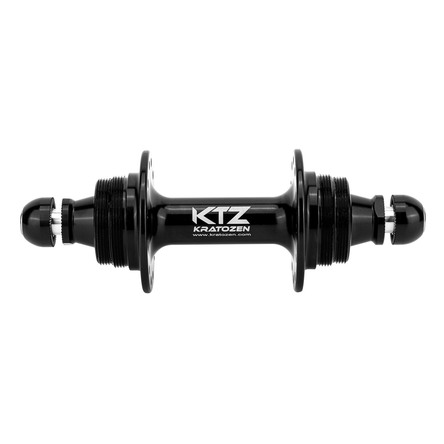 Kratozen Low Flange Black Track Fixed Gear Hub Set - Kratozen