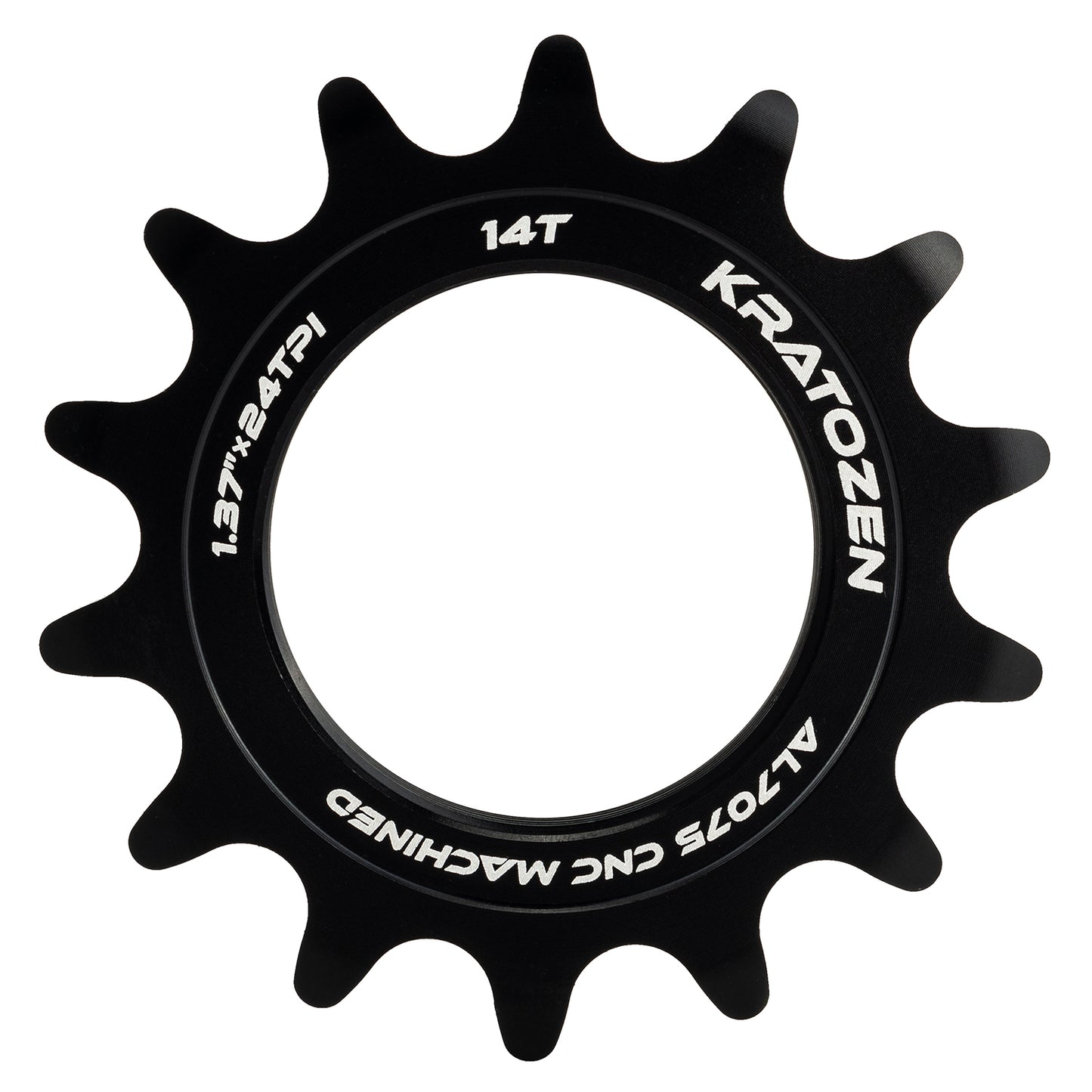 Kratozen Aluminium CNC Fixed Gear Cog 14T - Kratozen