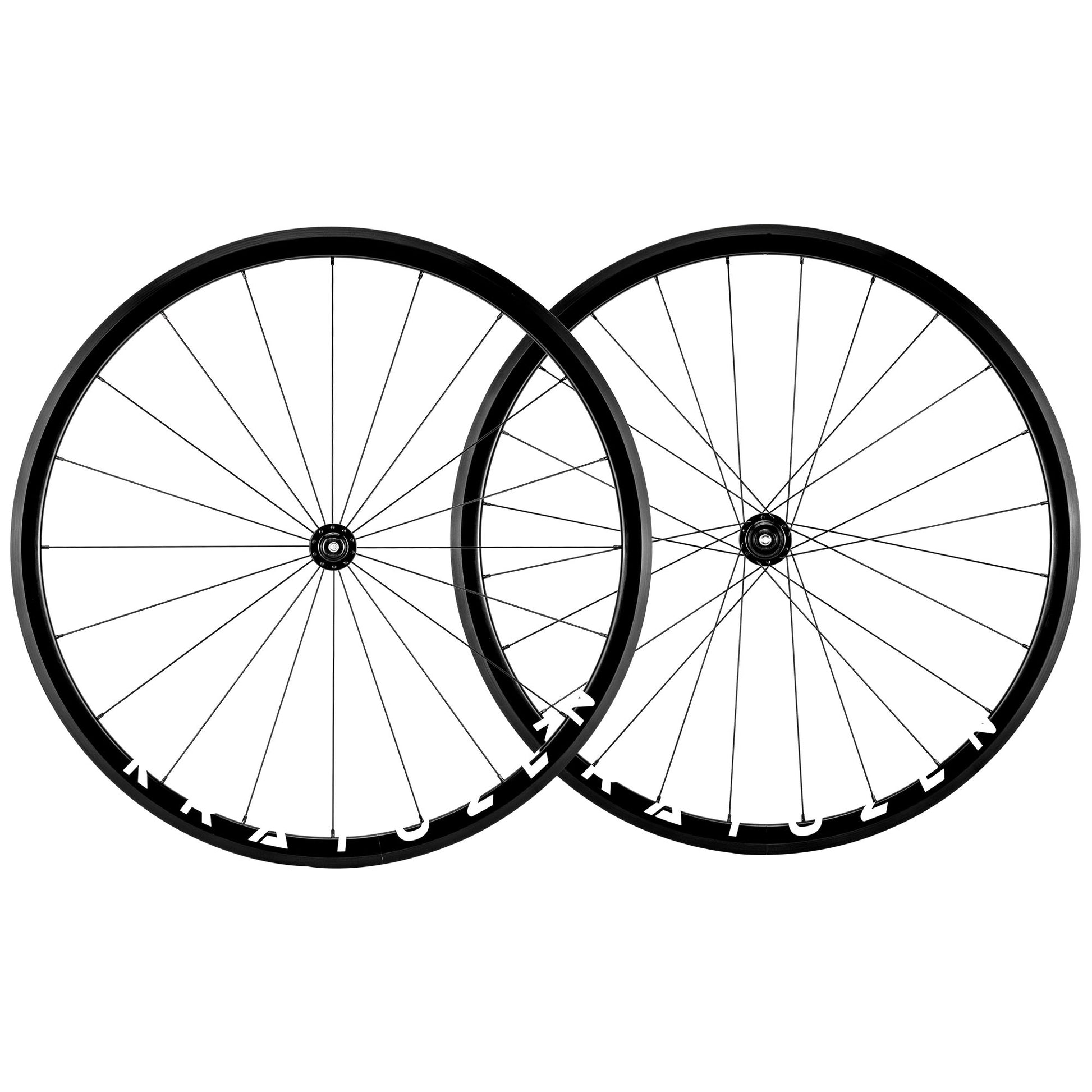 Kratozen BlazeOne Aluminium Black Fixed Gear Track Wheelset - Kratozen